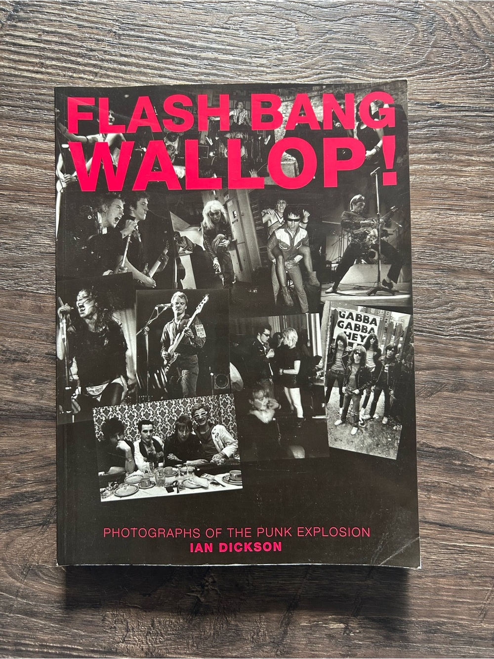 Flash Bang Wallop! Photography Book - Black with Pink Text